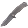 LionSteel SR11 Titanium Grey / Satin Blade Folding Knife (SR11 G)