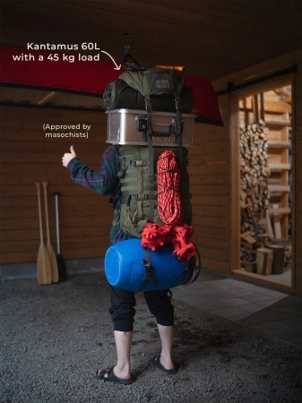 Savotta Kantamus 60L backpack - olive