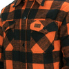 Longhorn Lumberjack Flannel Shirt - Red