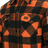 Longhorn Lumberjack flannel shirt - Blue