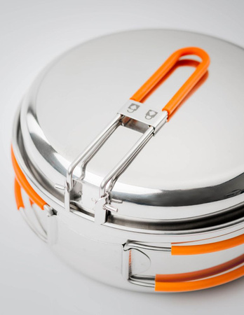 Menagerie - Cookware Set - GSI Glacier Stainless 1 Person Mess Kit