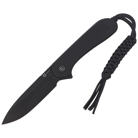 CIVIVI Elementum Fixed Black G10 knife, Black Stonewashed (C2105A)