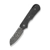 Civivi Crabby Shredded Carbon Fiber Folding Knife, Damascus by Ken Onion Jr. (C24055-DS1)