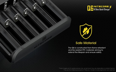 Battery charger - Nitecore Q6