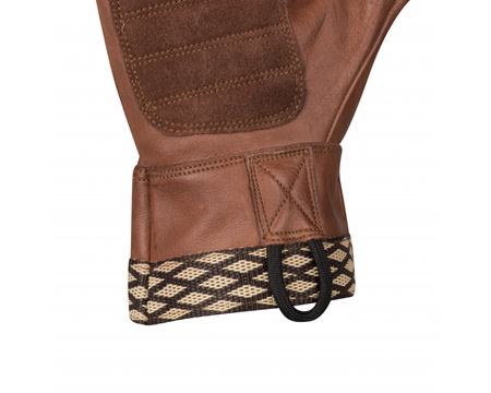 Helikon Woodcrafter leather gloves - brown