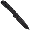 CIVIVI Button Lock Elementum Marble Carbon Fiber Black, Black Damascus knife (C2103DS-3)