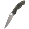 Spyderco Military Model G-10 Camo Plain Folding Knife - C36GPCMO