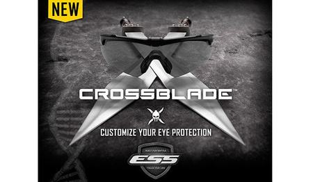 ESS - Crossblade One Smoke Gray Ballistic Glasses - Tinted - EE9032-08