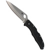 Spyderco Endura 4 FRN Black Plain Folding Knife (C10PBK)