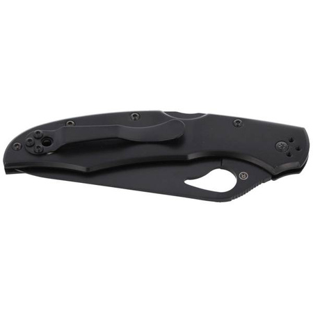 Spyderco Byrd Cara Cara 2 Stainless Black Blade Combination Folding Knife - BY03BKPS2