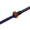 Alpinus - Monte Rosa trekking poles - navy blue and gold