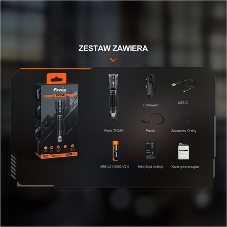 Fenix TK25R LED Flashlight