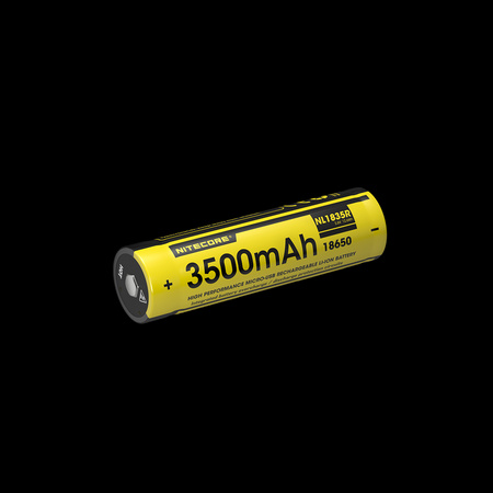 Nitecore NL1835R 3500mAh rechargeable battery