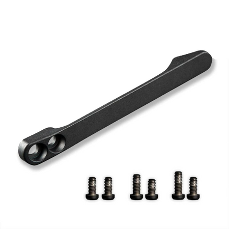 Civivi Black Titanium Clip, Titanium Screws 6 pcs. (T001D)