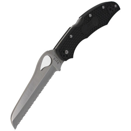 Spyderco Byrd Cara Cara 2 Rescue FRN Folding Knife Black (BY17SBK2)