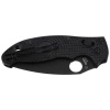 Spyderco Manix 2 Lightweight Black Blade Plain Folding Knife - C101PBBK2