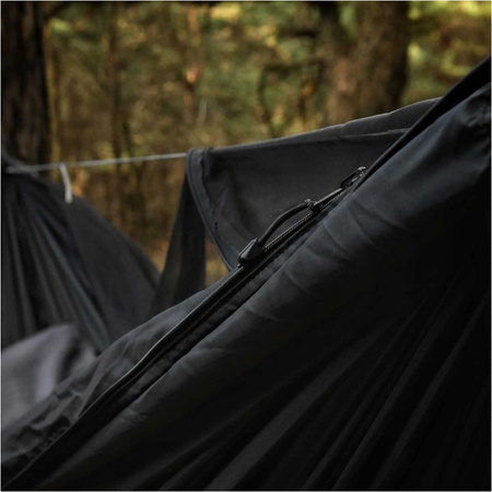 TigerWood - Dragonfly V2 Long hammock with mosquito net - black