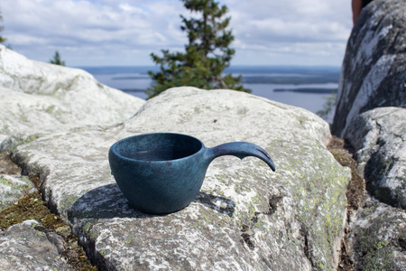 KUPILKA 21 - Mug - Kuksa - Blue