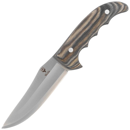 Muela Evergreen Pressed Wood knife, Satin 1.4116 (OUTDOOR-12M)