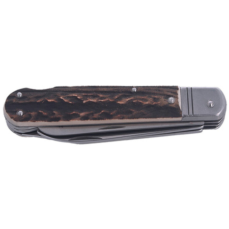 Mikov Fixir Imit folding hunting knife. Dear Stag 3 blade (232-XH-3 KP)