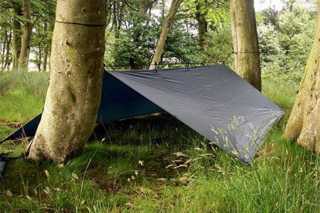 Camping Sheet - Tarp XL 4.5x3 - DD Hammocks - Olive