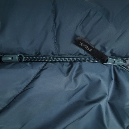 Alpinus - Fiber Pro WS 1300 sleeping bag for right-handers - sage