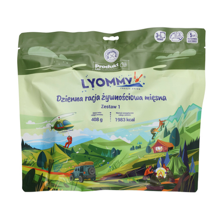 Lyommy - 24H meat ration - set 1