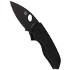 Spyderco Lil' Native G-10 Black/Black Blade Plain Folding Knife (C230GPBBK)