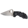 Spyderco Delica 4 FRN Black Plain Folding Knife (C11PBK)