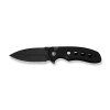 Civivi Triptych Black G10 Folding Knife, Black Stonewashed 14C28N (C23085B-1)