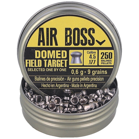 Apolo - Air Boss Domed Field Target shot 4.5 mm, 250 pcs. 0.60g/9.0gr (30204)