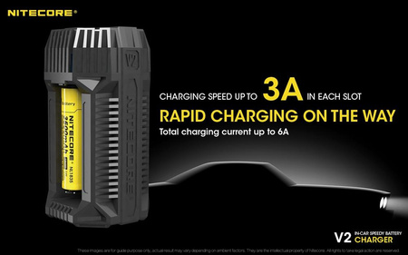 Battery charger - Nitecore V2