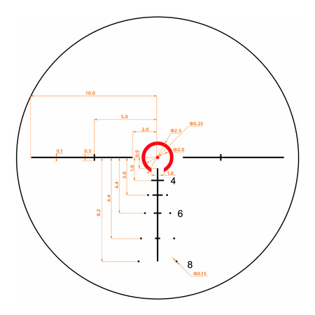 Vector Optics - LPVO Tauron 1-6x24 SFP running telescope - VTC-SMIL - Black - SCOC-49
