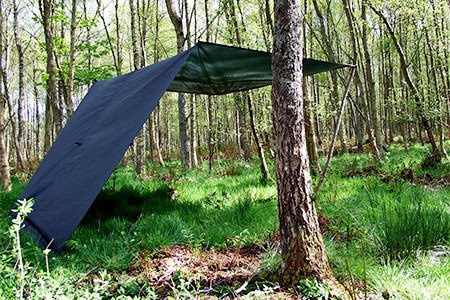 Camping Sheet - Tarp XL 4.5x3 - DD Hammocks - Olive