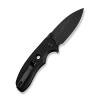 Civivi Triptych Black G10 Folding Knife, Black Stonewashed 14C28N (C23085B-1)