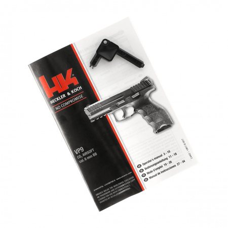Heckler&Koch - H&K VP9 GBB 6 mm CO2 replica ASG pistol