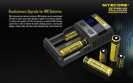 Battery charger - Nitecore SC2