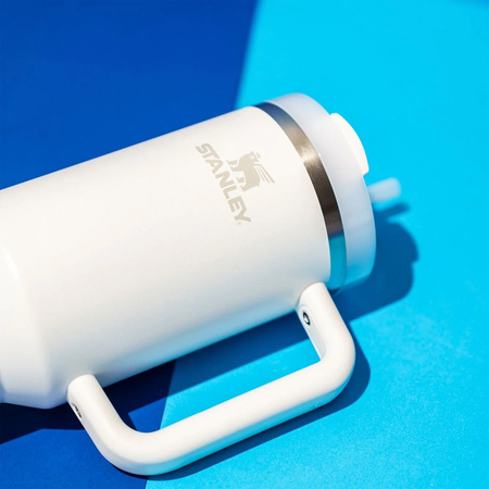 Stanley Quencher H2 thermal mug.About FlowState™ Tumbler 1.18 L - Frost