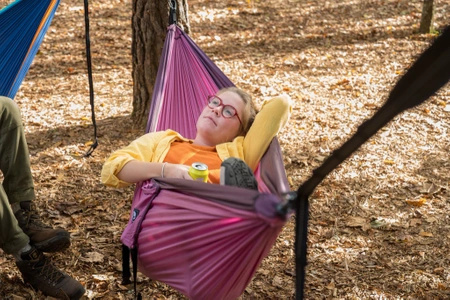 ENO SingleNest hiking hammock - Berry/Plum