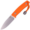 LionSteel Bushcraft Orange G10 knife, Satin Blade (M1 GOR)