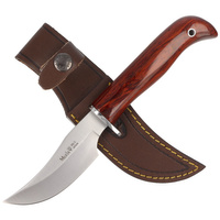 Muela Brown Coral Wood, Satin X50CrMoV15 (DP-10R) knife