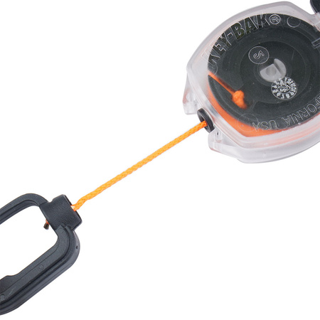 Key-Bak - Key-Connect Clear Retractor - 24" - Clear - 0KB1-0A214