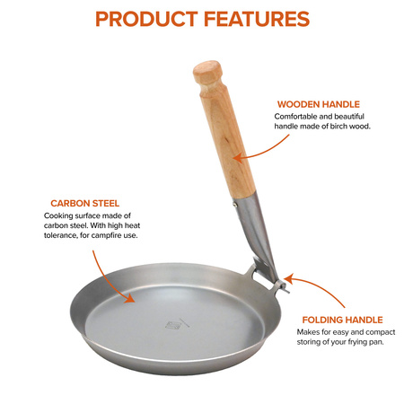 Stabilotherm - Jägarstekpanna Hunter Frying Pan S3 - 21cm