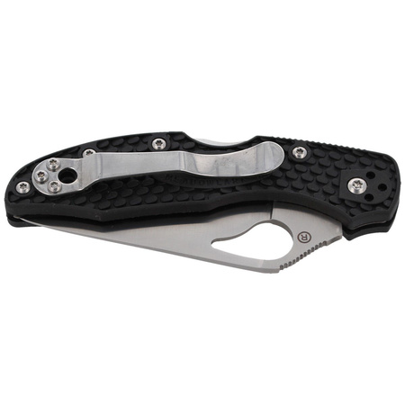 Spyderco Byrd Meadowlark 2 FRN Black Plain Folding Knife (BY04PBK2)