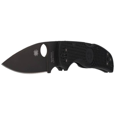 Spyderco Native 5 Black Blade FRN Black Plain Folding Knife (C41PBBK5)