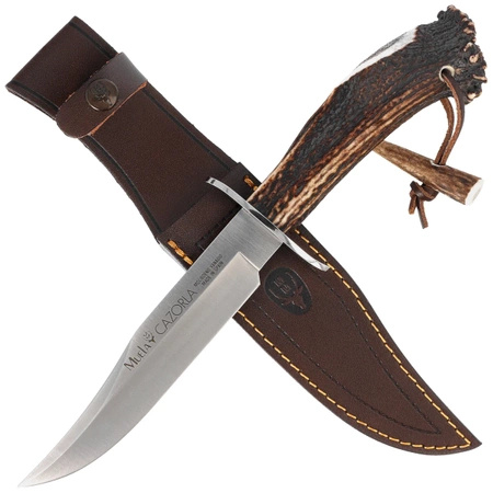 Muela CAZ-16 Deer Stag knife, Satin X50CrMoV15