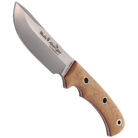 Muela Bushcraft Micarta Knife 120mm (ABORIGEN-12D)