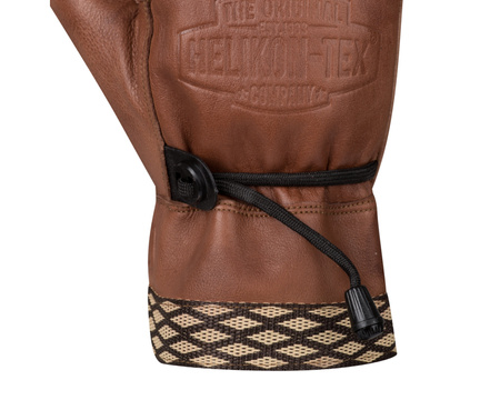 Helikon Woodcrafter leather gloves - brown