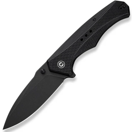 Civivi Photonix Knife Black G10, Black Stonewashed 14C28N (C23081B-1)