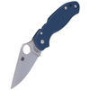 Spyderco Para 3 FRN Cobalt-Blue SPY27 Plain Folding Knife (C223PCBL)